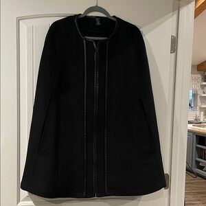 Elegant Black Cape for Women